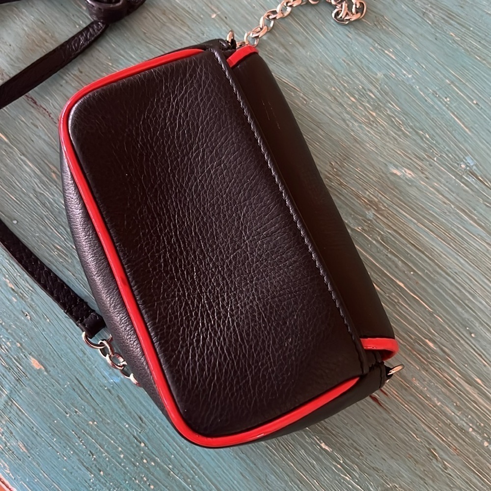 Brighton small crossbody embroidered flowers leather chain strap - Picture 4 of 7